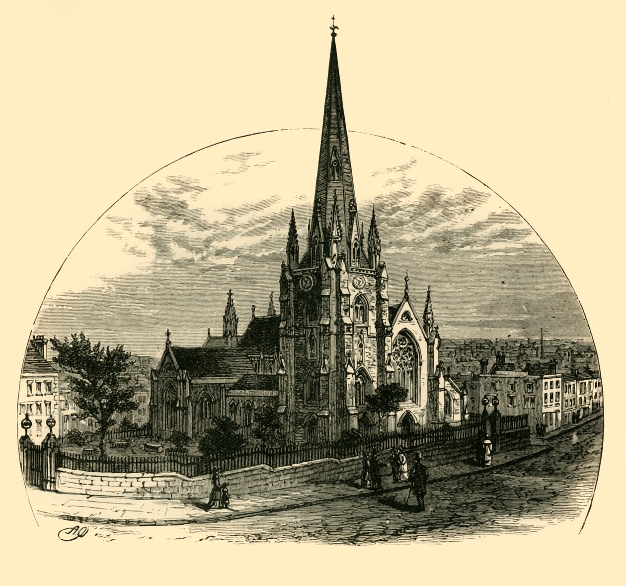 Kostel svatého Martina, 1898. od Unbekannt
