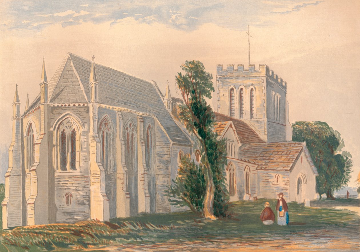 St. Mary, Madley, Herefordshire, 19. století od Unbekannt
