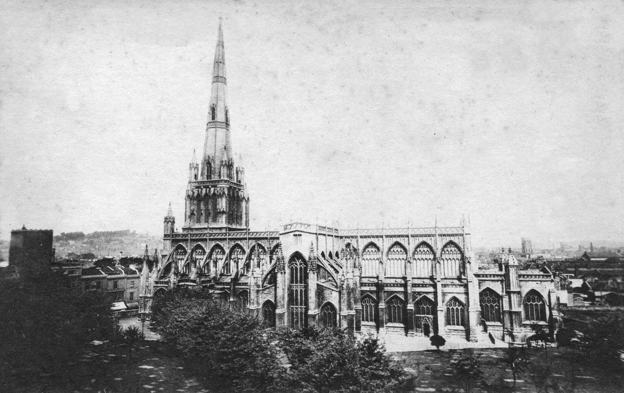Kostel St Mary Redcliffe, Bristol, počátek 20. století od Unbekannt