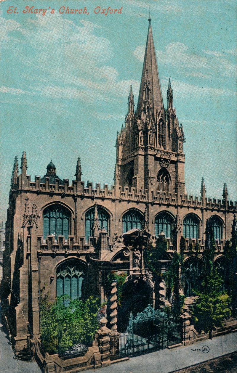 Kostel St Marys, Oxford C1905 od Unbekannt
