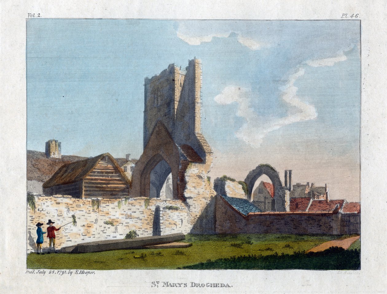 St Marys, Drogheda, Irsko, 1791 od Unbekannt