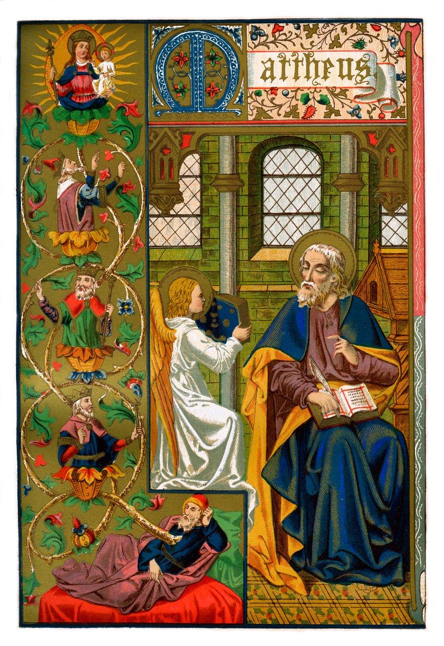 Svatý Matouš Evangelista, 1886 od Unbekannt