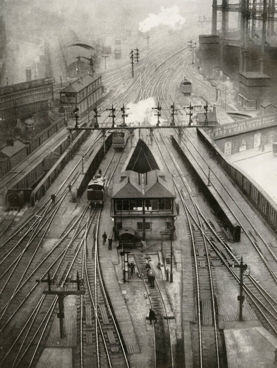 St. Pancras. Konečná stanice London, Midland a Scottish Railway, 1935. od Unbekannt