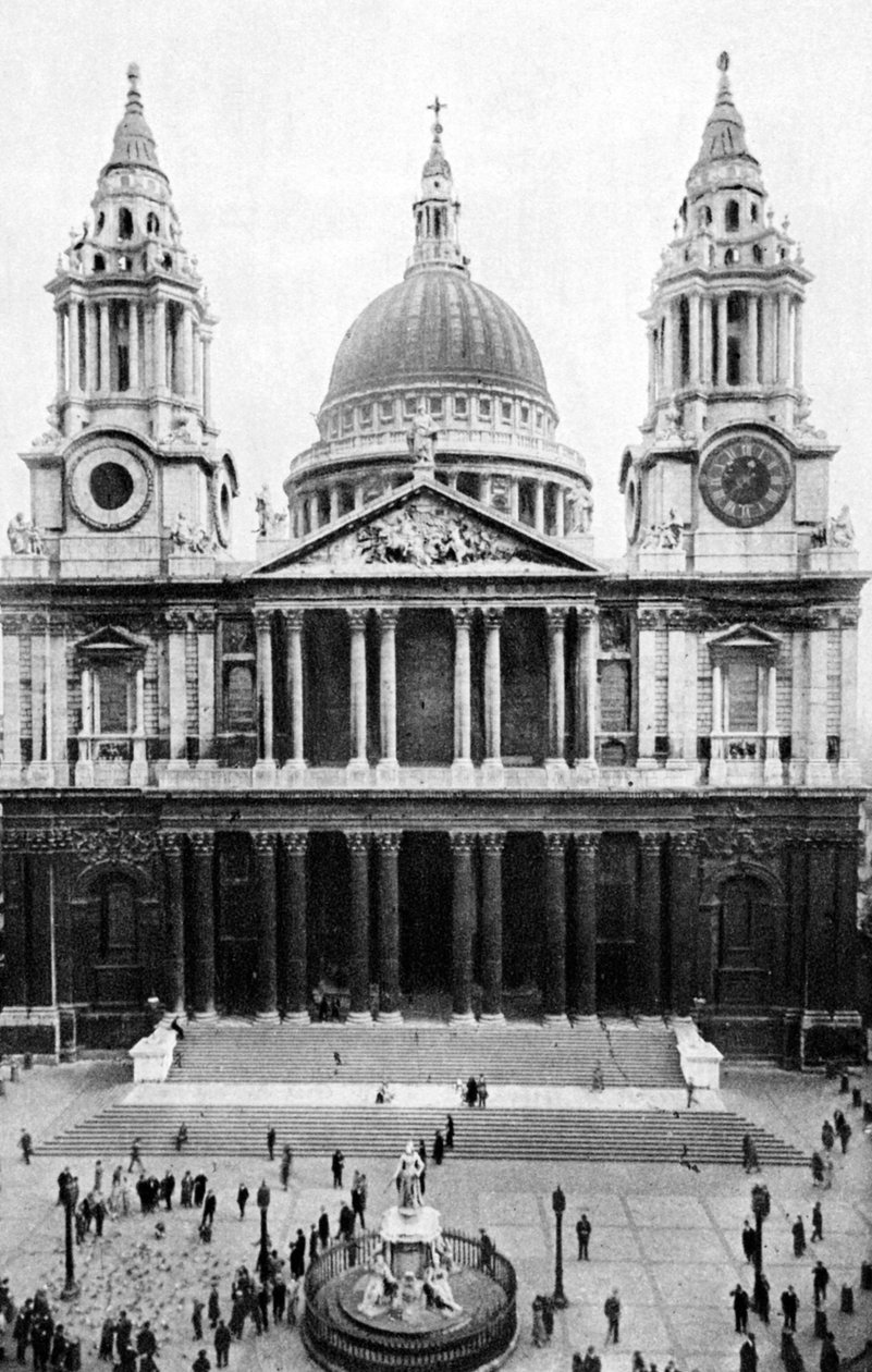 Katedrála St Pauls, Londýn, počátek 20. století od Unbekannt