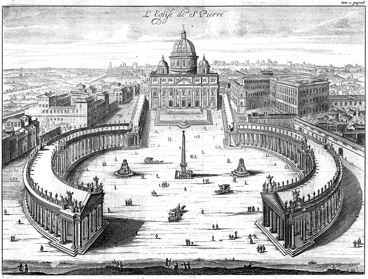 Bazilika svatého Petra, Řím, 1702 od Unbekannt