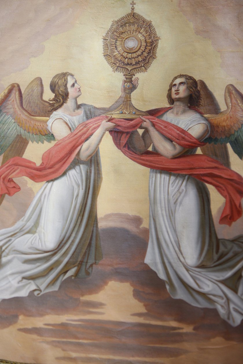 Kostel svatého Petra (Peterskirche) Eucharistie, Vídeň, Rakousko od Unbekannt
