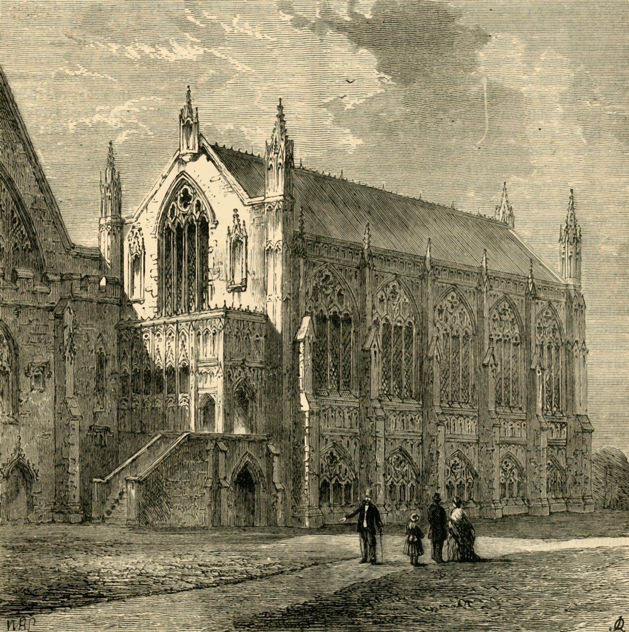 Kaple svatého Štěpána, 1830, 1881. od Unbekannt