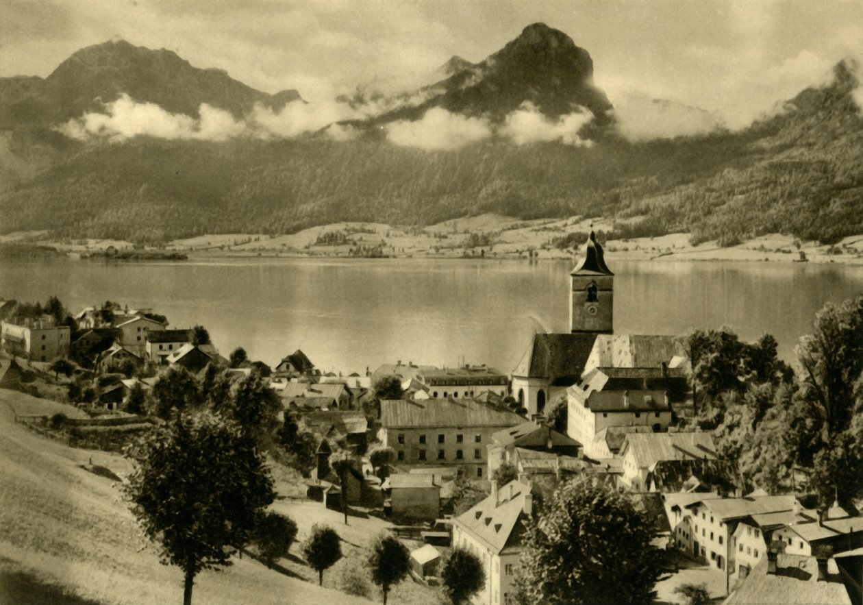 St Wolfgang im Salzkammergut, Horní Rakousko, c1935. od Unbekannt