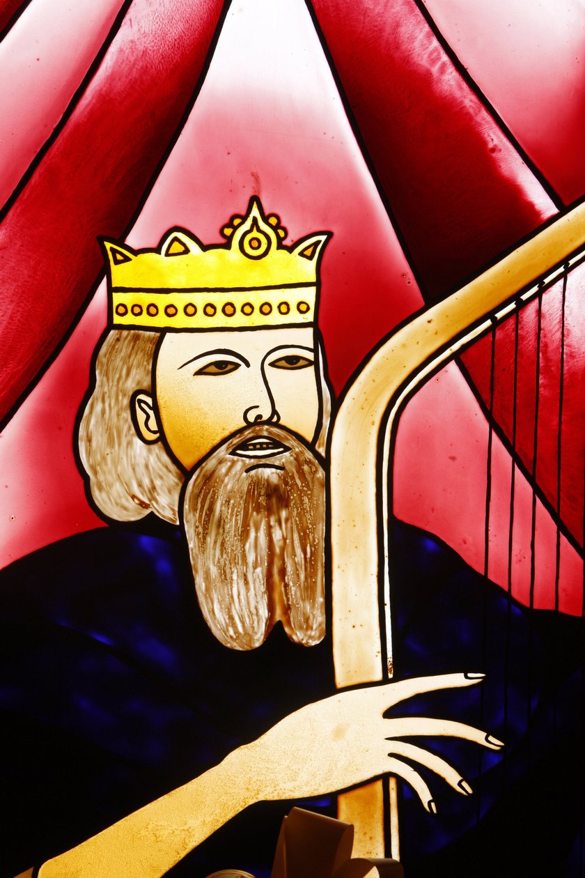 Vitráže: King David, Lome, Togo od Unbekannt