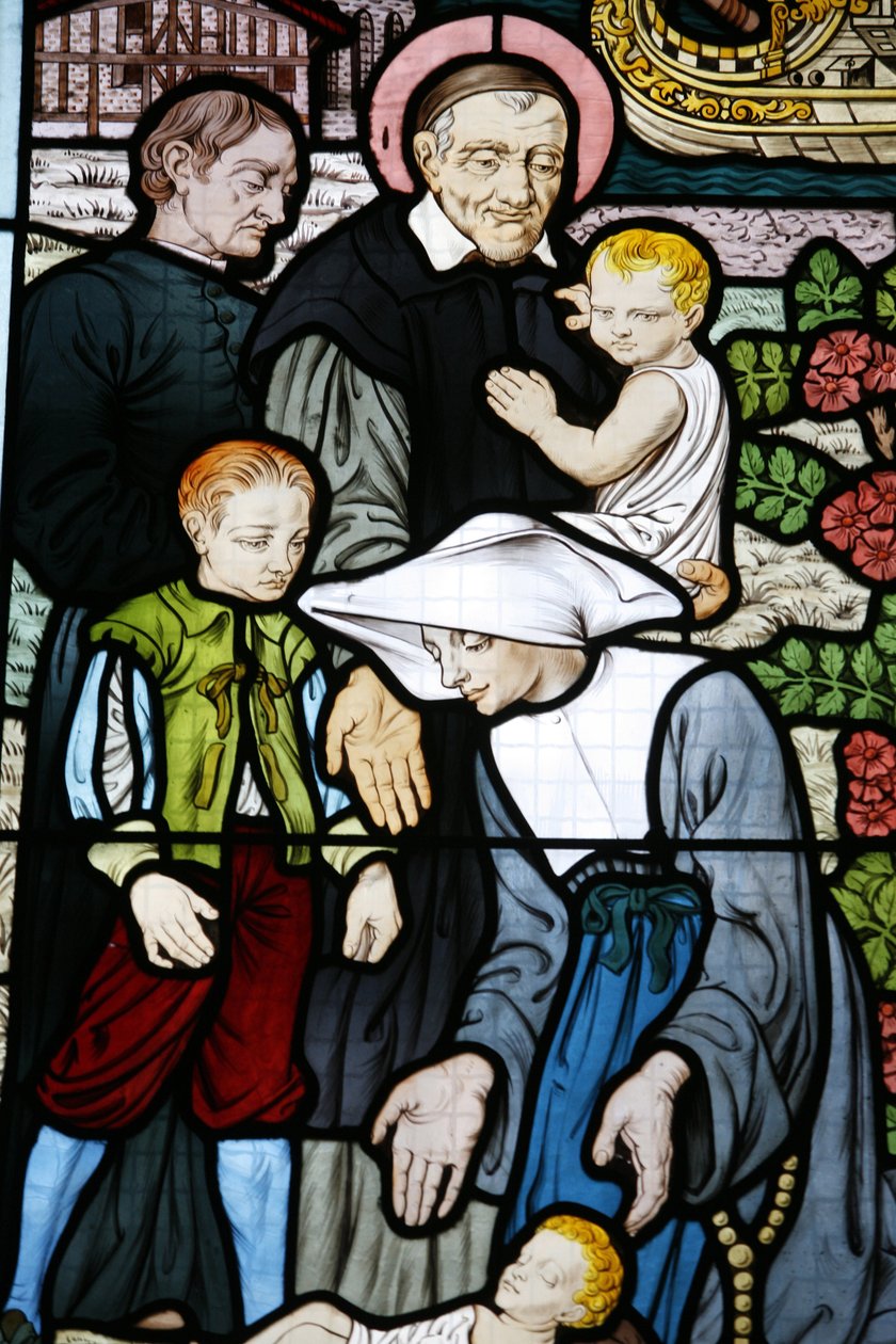 Vitráže v kostele Saint-Honore d