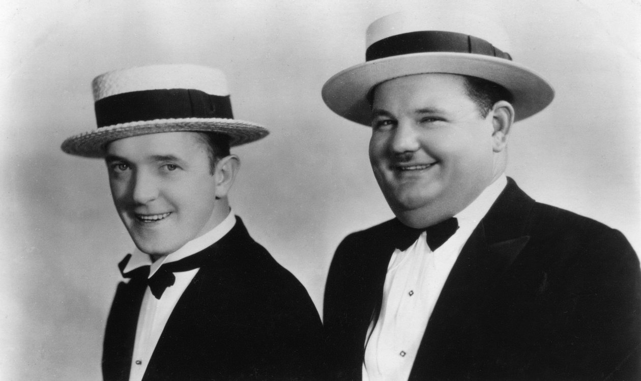 Stan Laurel 1890-1965 a Oliver Hardy 1892-1957, 20. století od Unbekannt