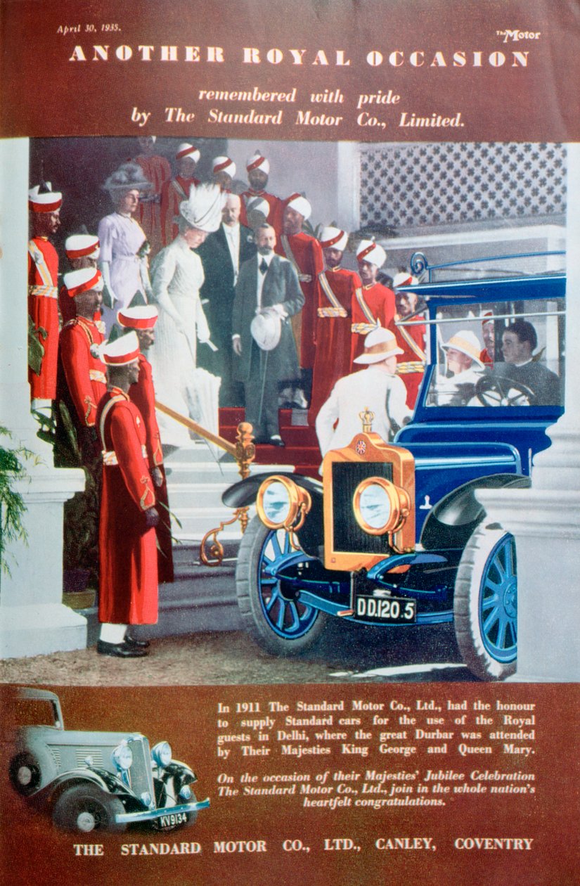 Standardní reklama na auto, 1935 od Unbekannt