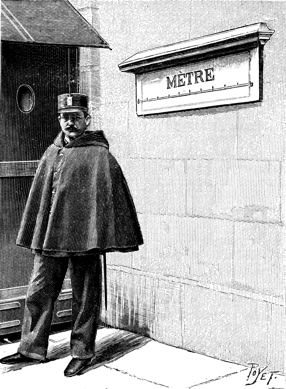 Standardní metr v Petit Luxembourg, Paříž, 1904 od Unbekannt