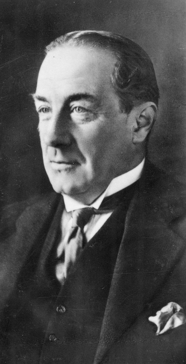 Stanley Baldwin 1867-1947, Ist Earl Bewdley, britský konzervativní politik, c1932 od Unbekannt