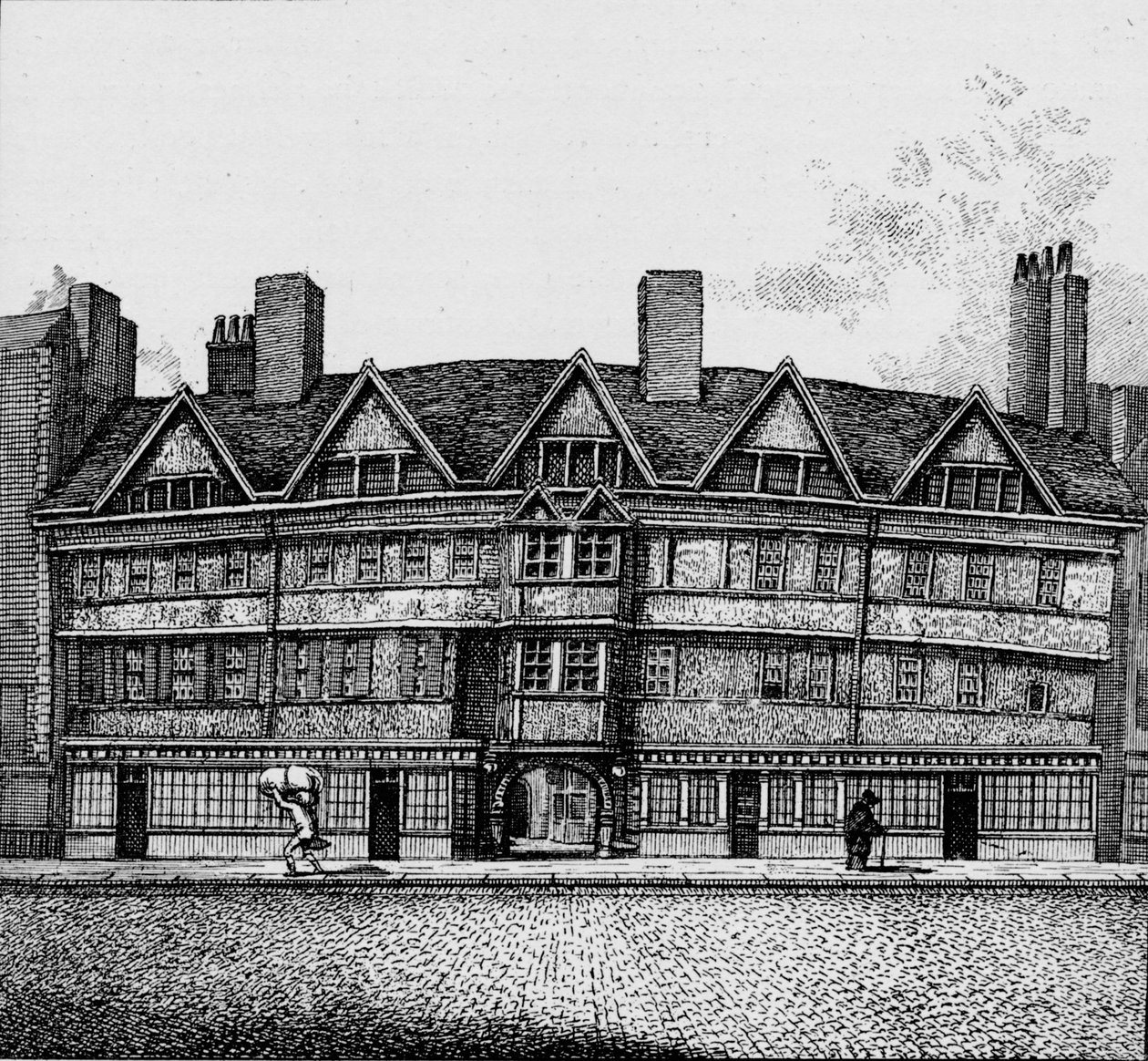 Staple Inn, High Holborn, Londýn, c1890 1904 od Unbekannt