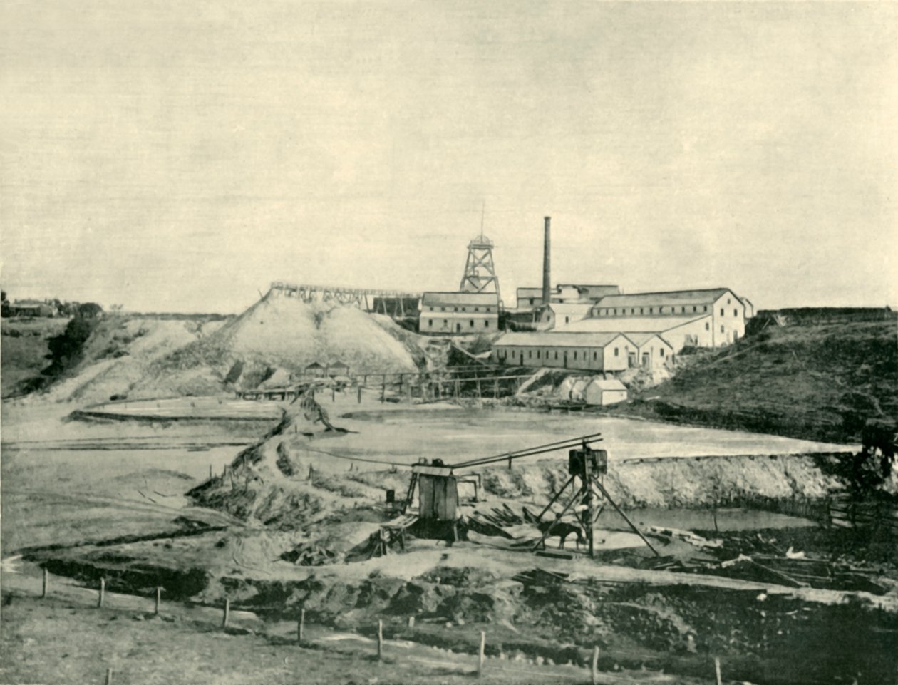 Hvězda východního zlatého dolu, Ballarat, 1901. od Unbekannt