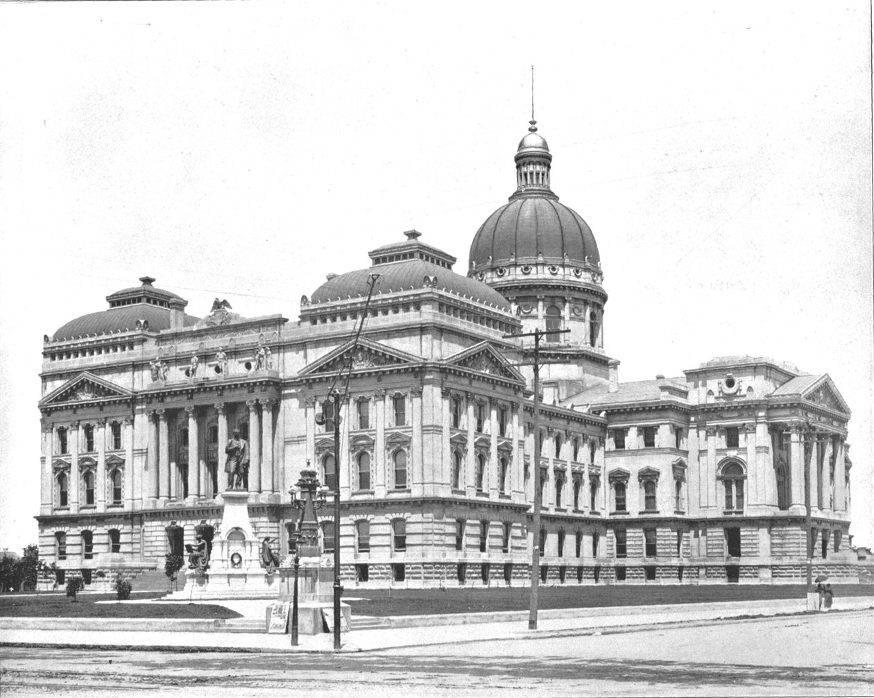 State Capitol, Indianapolis, Indiana, USA, c1900. od Unbekannt