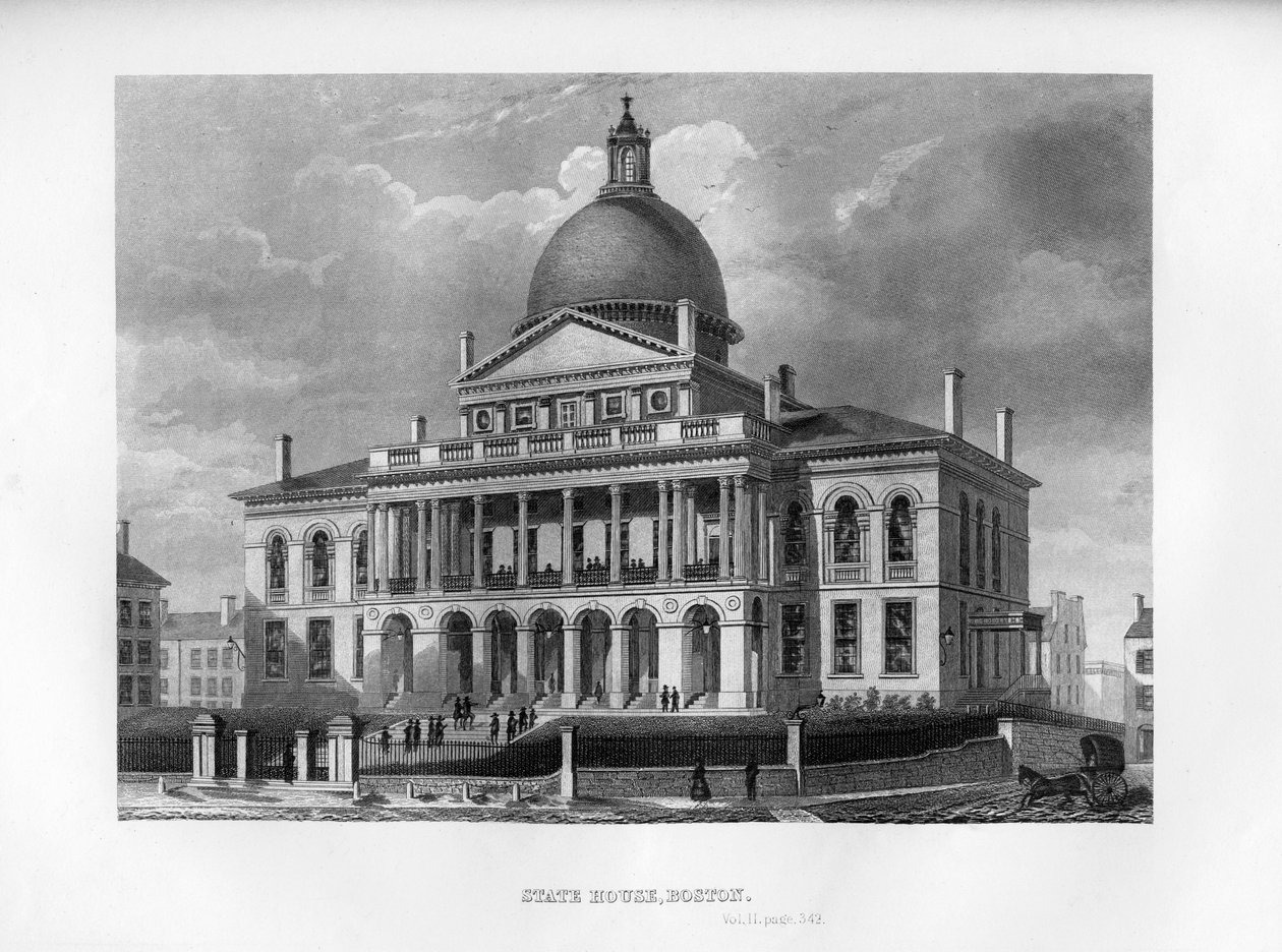 State House, Boston, Massachusetts, 1855 od Unbekannt