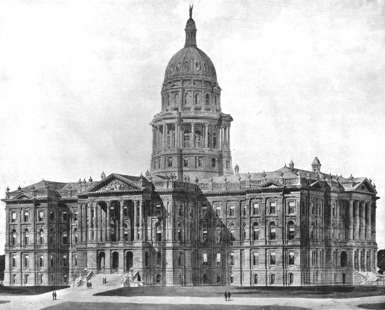 State House, Denver, Colorado, USA, c1900. od Unbekannt