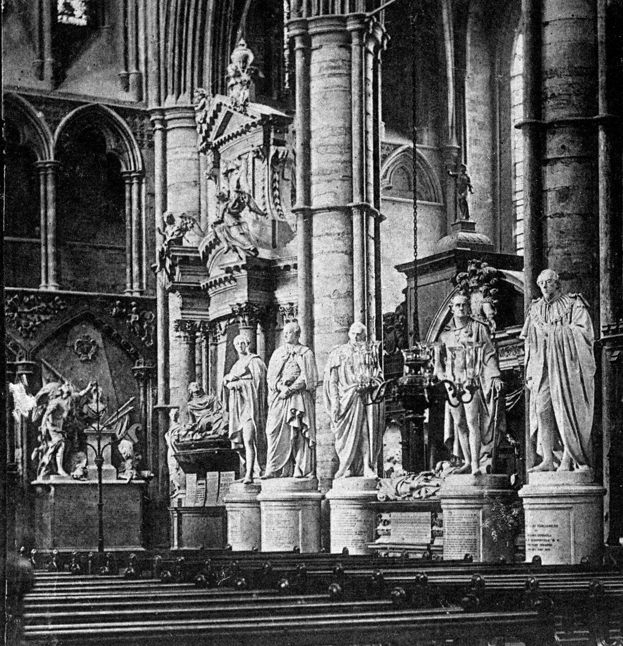 Statesmans Corner, Westminster Abbey, Londýn, počátek 20. století od Unbekannt