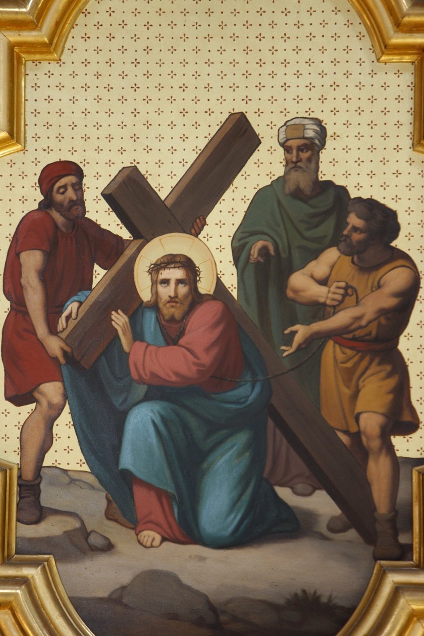 Křížová cesta v katedrále Saint-Louis, Blois, Francie od Unbekannt