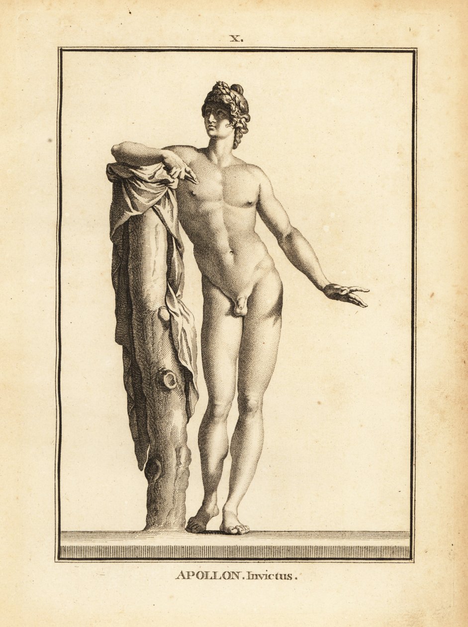 Socha Apollo Invictus od Unbekannt