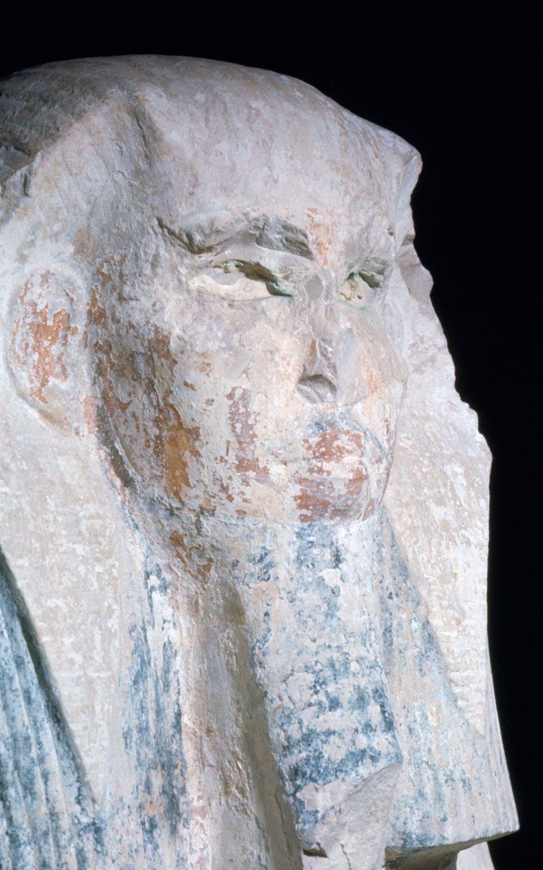 Socha Džosera, starověkého egyptského faraona, 27. století před naším letopočtem od Unbekannt