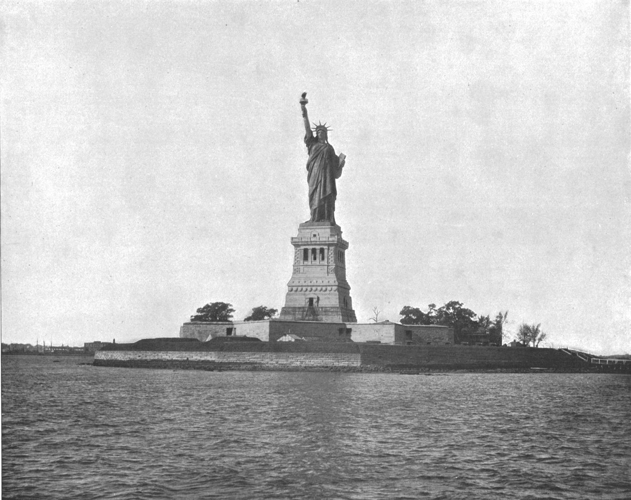 Socha svobody, New York, USA, c1900. od Unbekannt