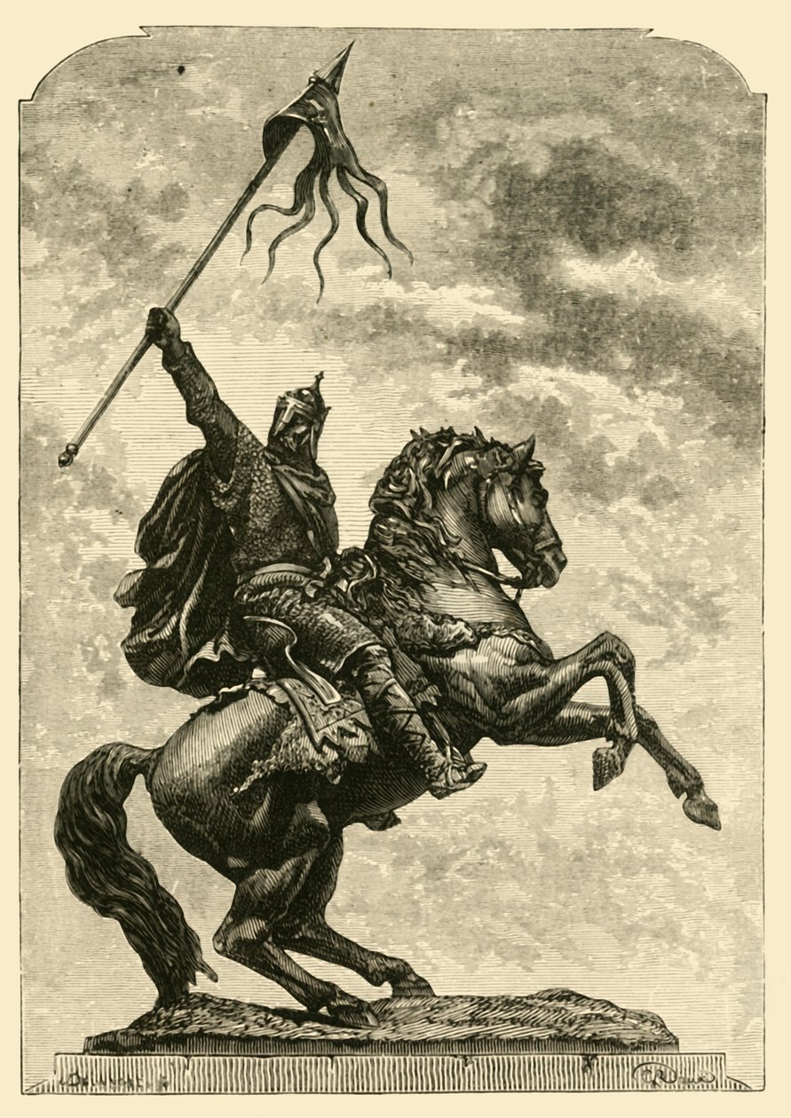 Socha Viléma Dobyvatele, Falaise, 1890. od Unbekannt