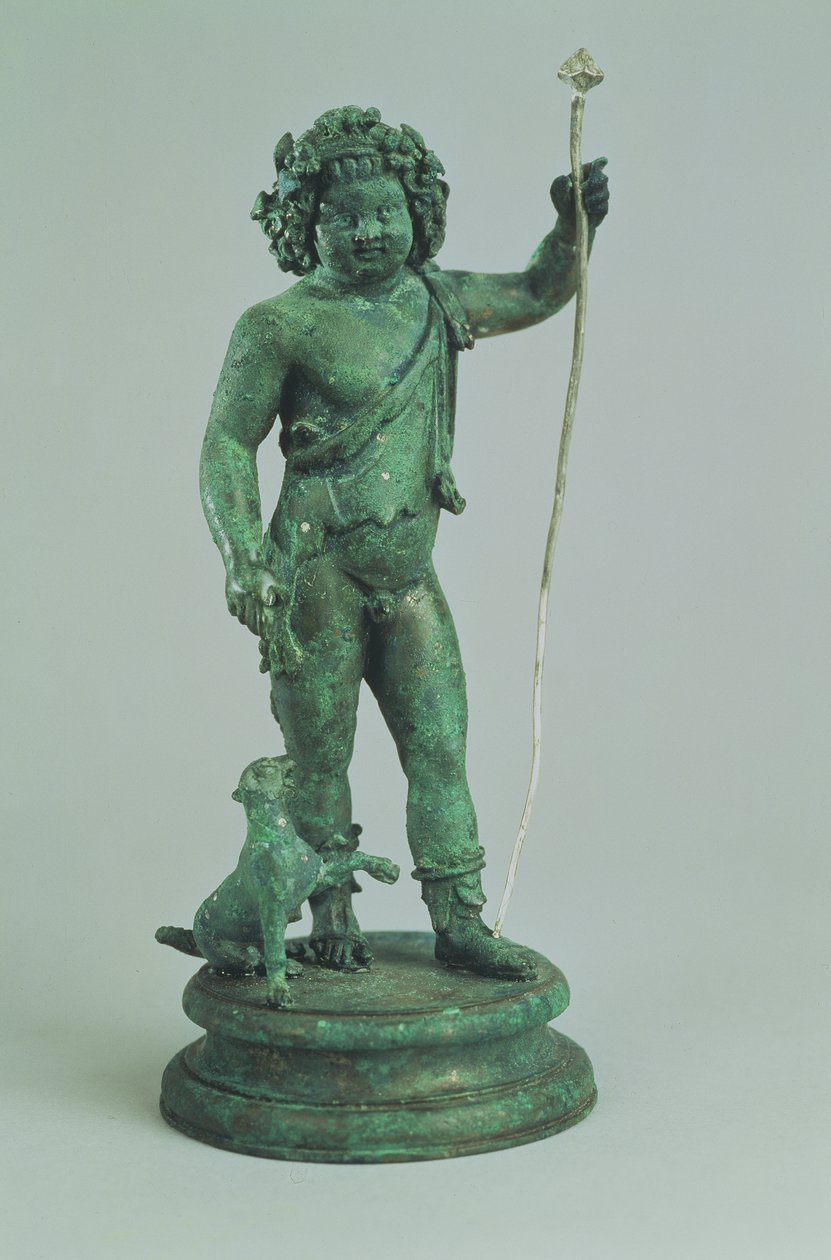 Soška Bacchus, Pompeje od Unbekannt