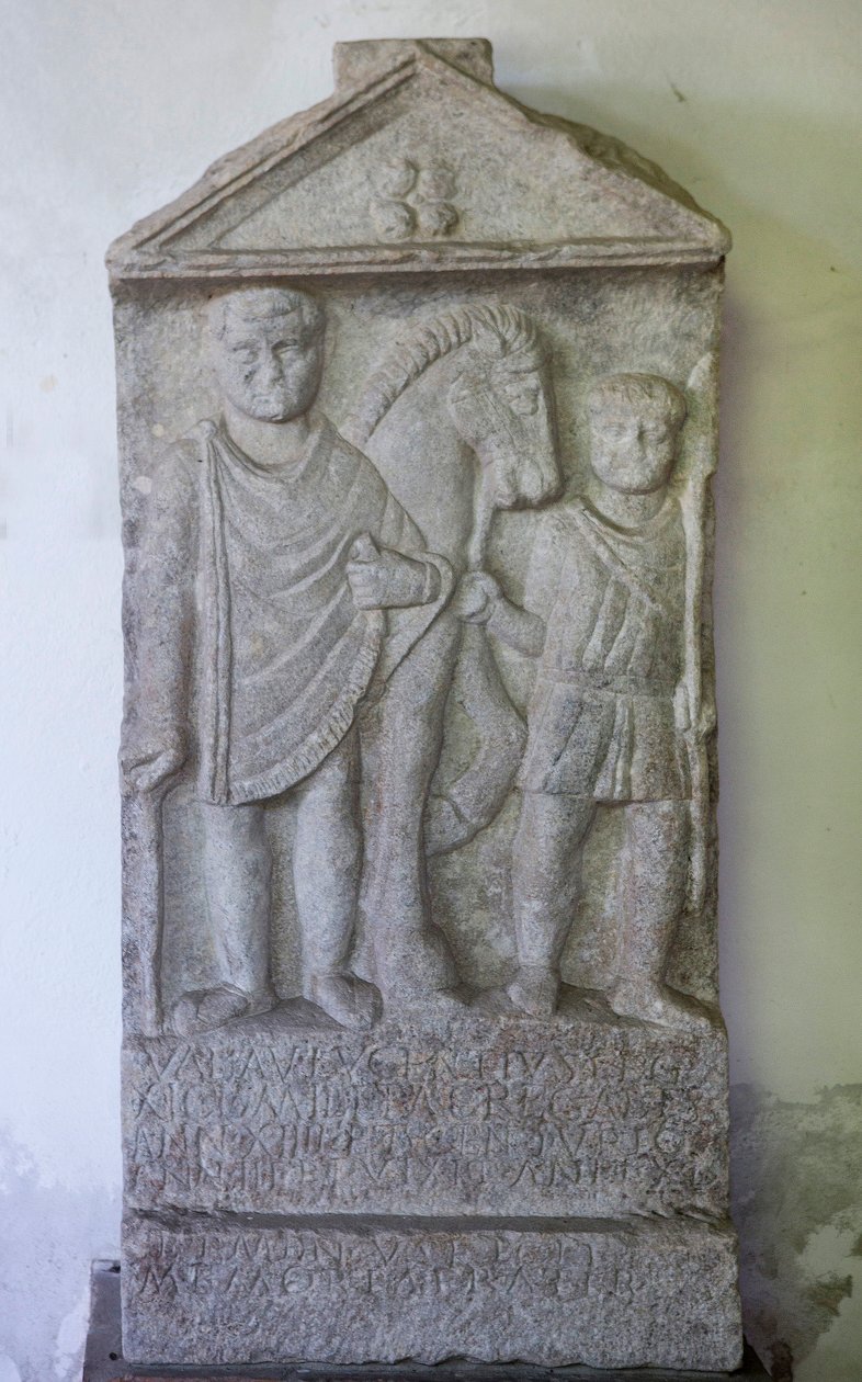Stele, Valerio Alucenzio, kámen, III st. od Unbekannt
