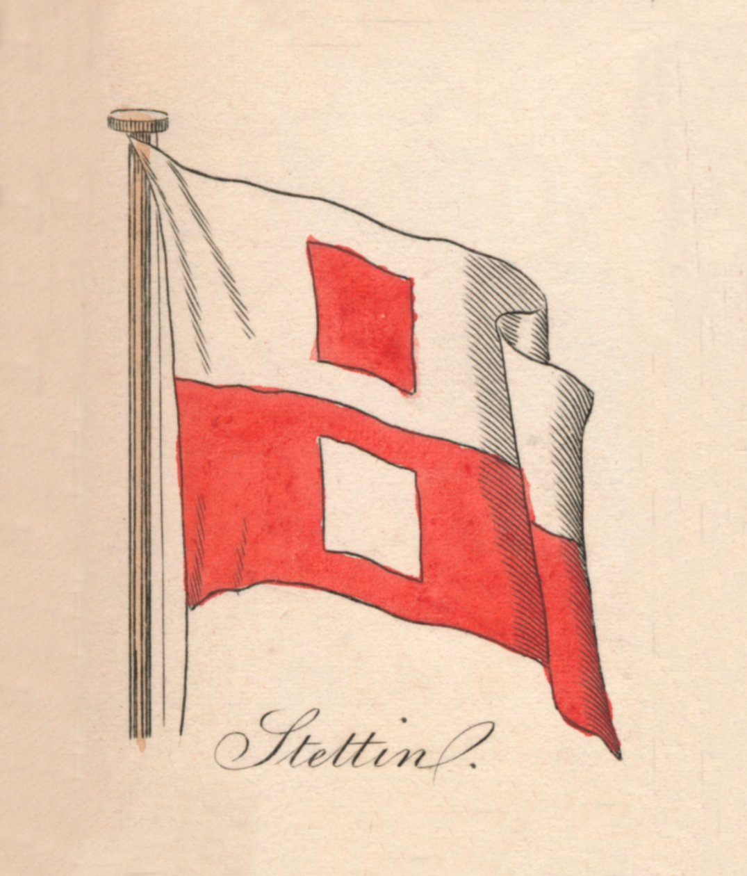 Štětín, 1838 od Unbekannt