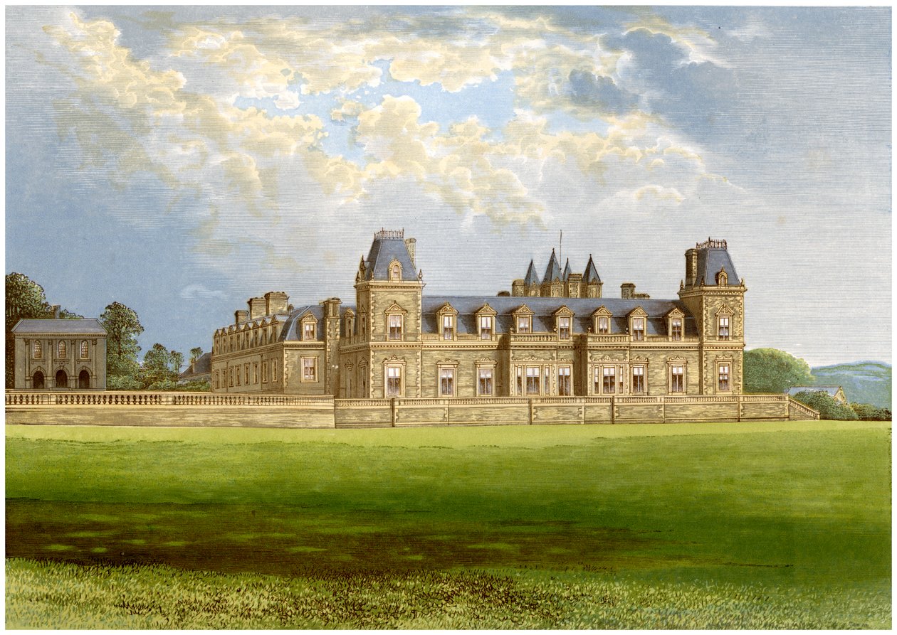 Stevenstone Park, Devon, domov rodiny Rolle, c1880 od Unbekannt