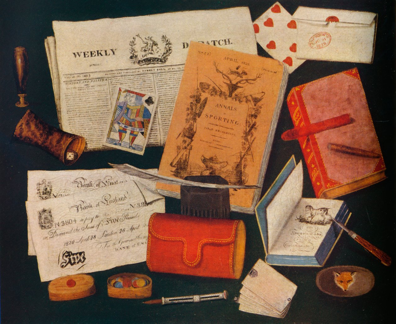 Zátiší, 19. století 1935 od Unbekannt