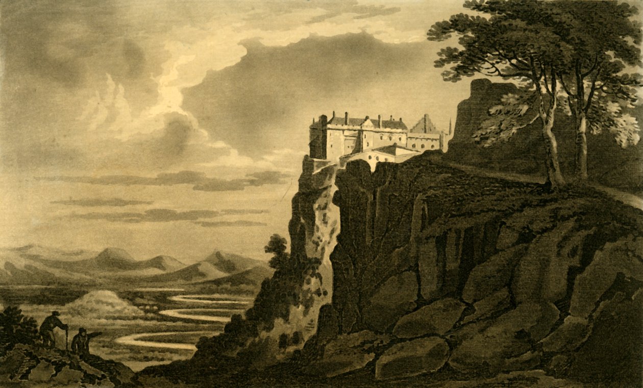 Stirling Castle & Vale of Monteith, 1802. od Unbekannt