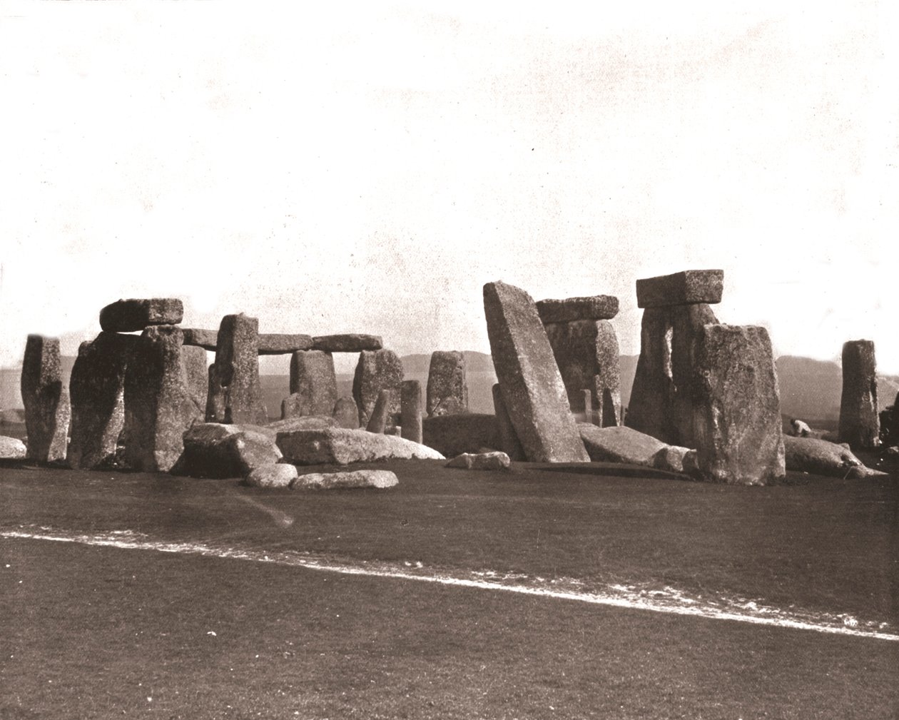 Stonehenge, Salisbury Plain, Wiltshire, 1894. od Unbekannt