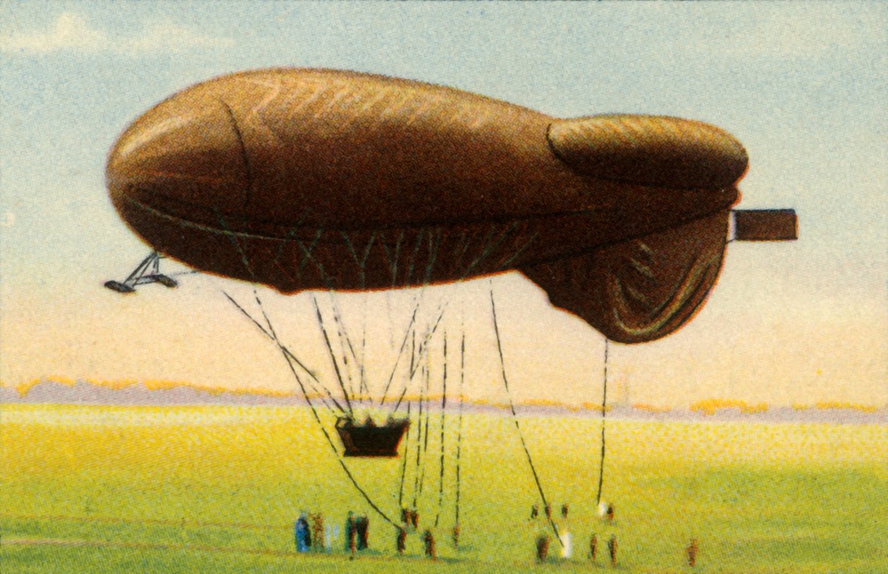 Zjednodušený balon s košem, 1918, 1932. od Unbekannt