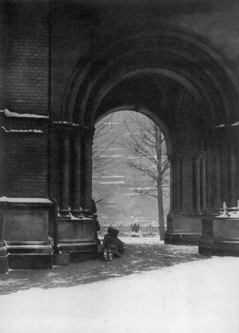 Pouliční boje, Petrohrad, Rusko, 12.-18. března 1917 od Unbekannt