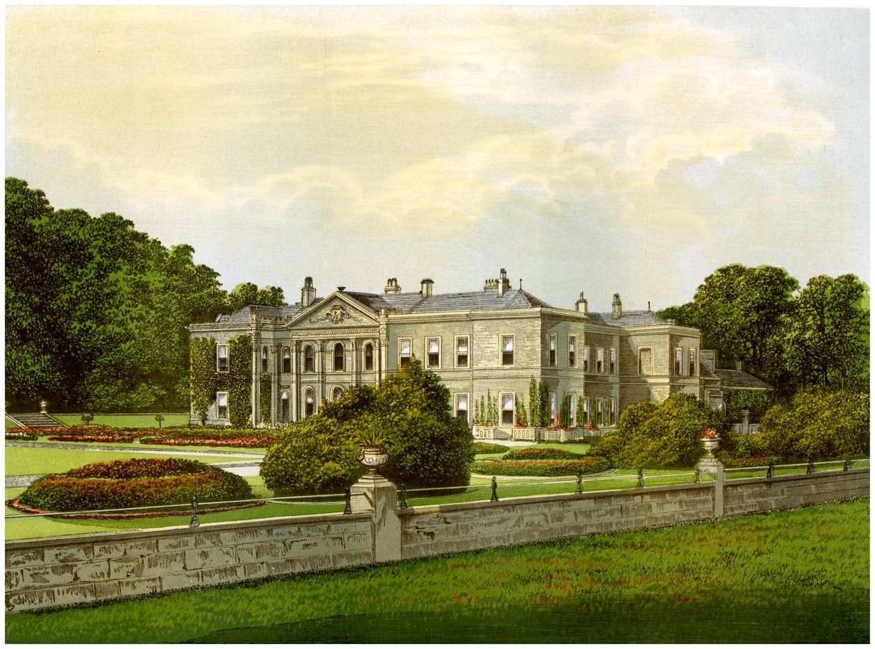 Studley Royal, Yorkshire, domov markýze z Riponu, c1880 od Unbekannt