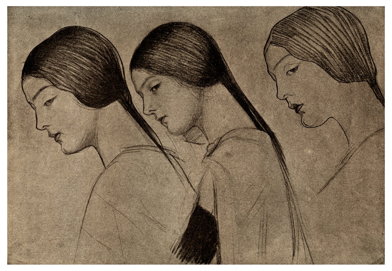 Studie, 1901 od Unbekannt