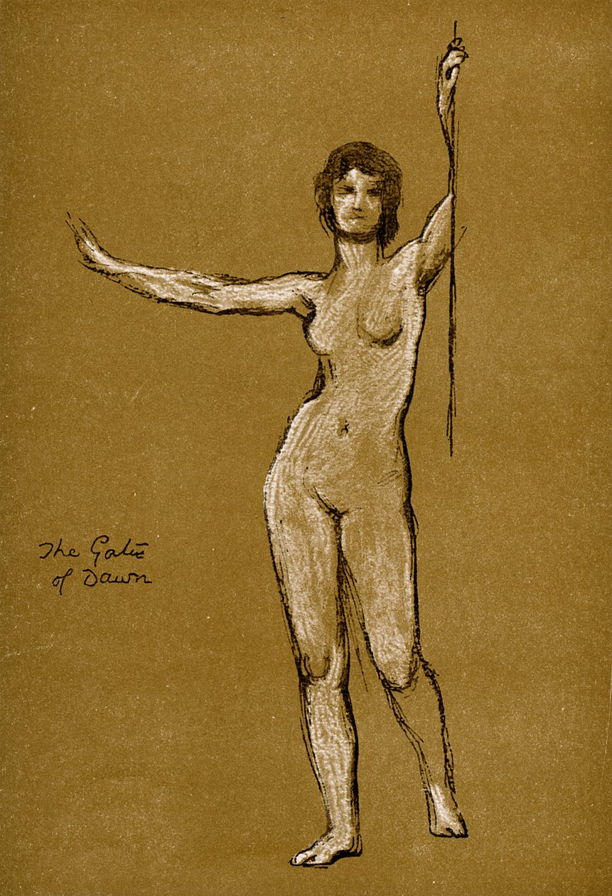 Studie pro The Gates of Dawn, 1900 od Unbekannt