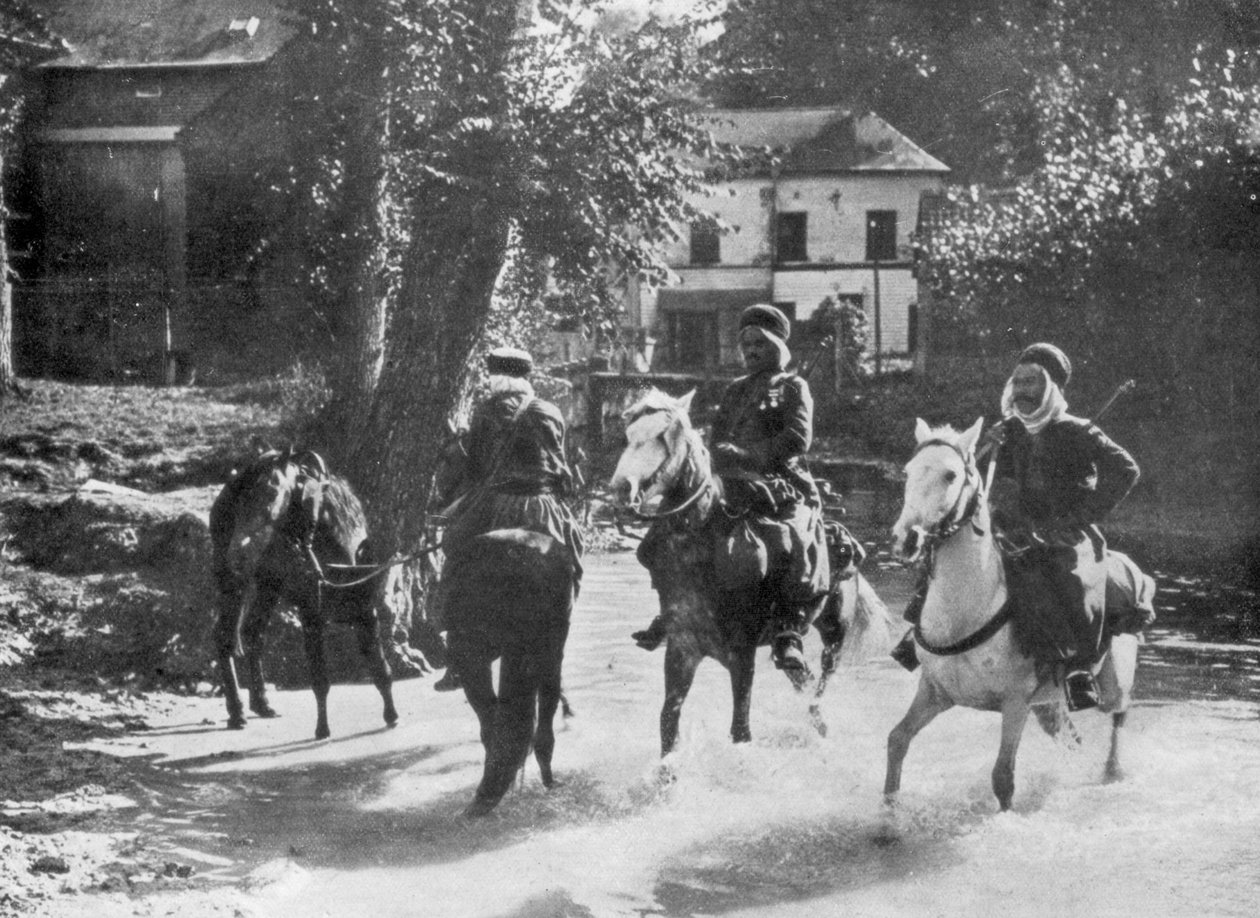 Súdánská kavalérie, Francie, 1915 od Unbekannt