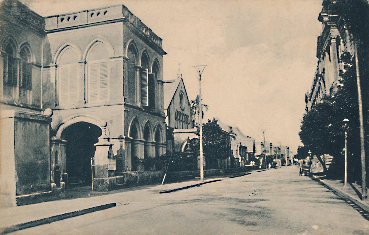 Sudder Street, Kalkata, c1910. od Unbekannt