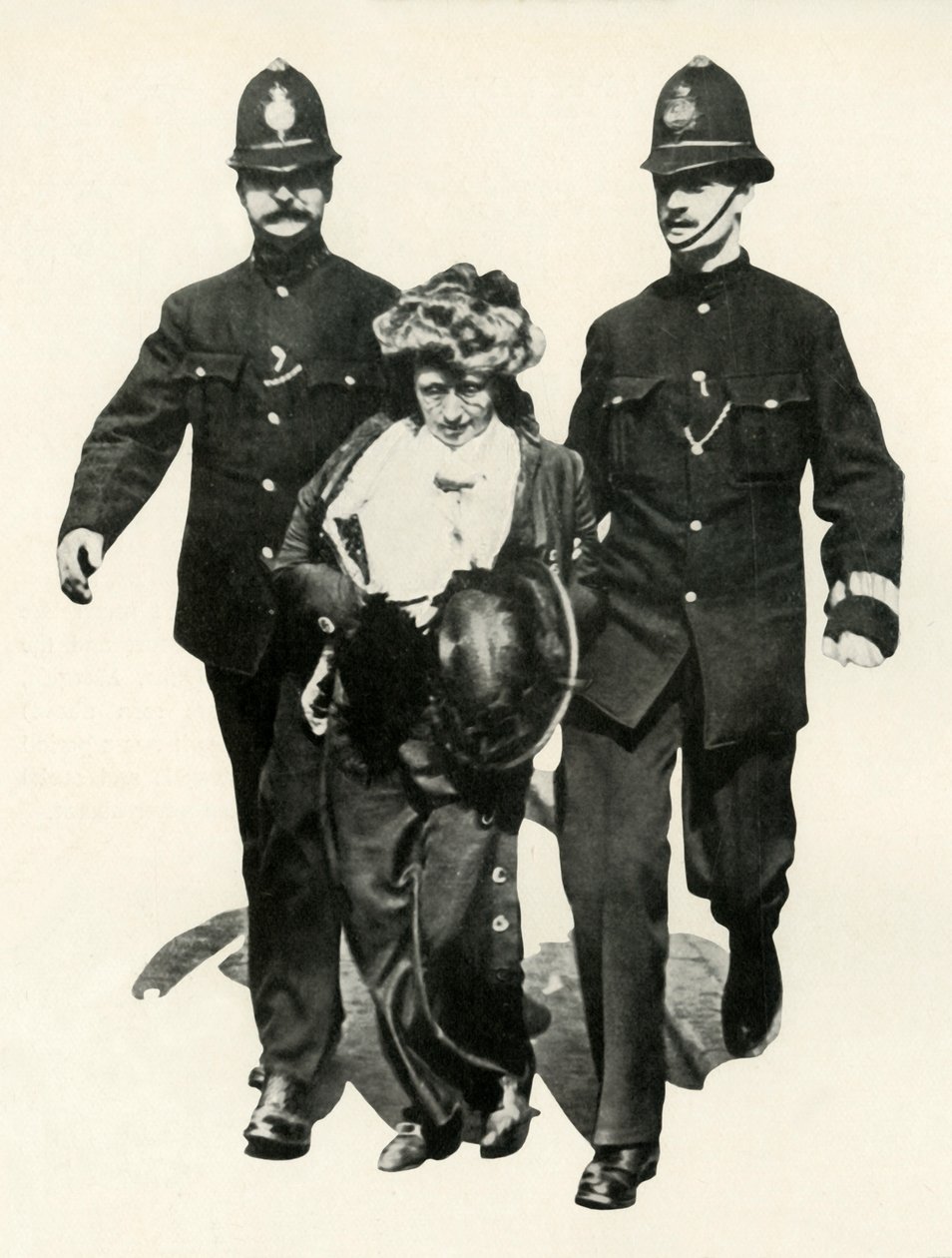Zatčení sufražetky, c1910, 1947. od Unbekannt