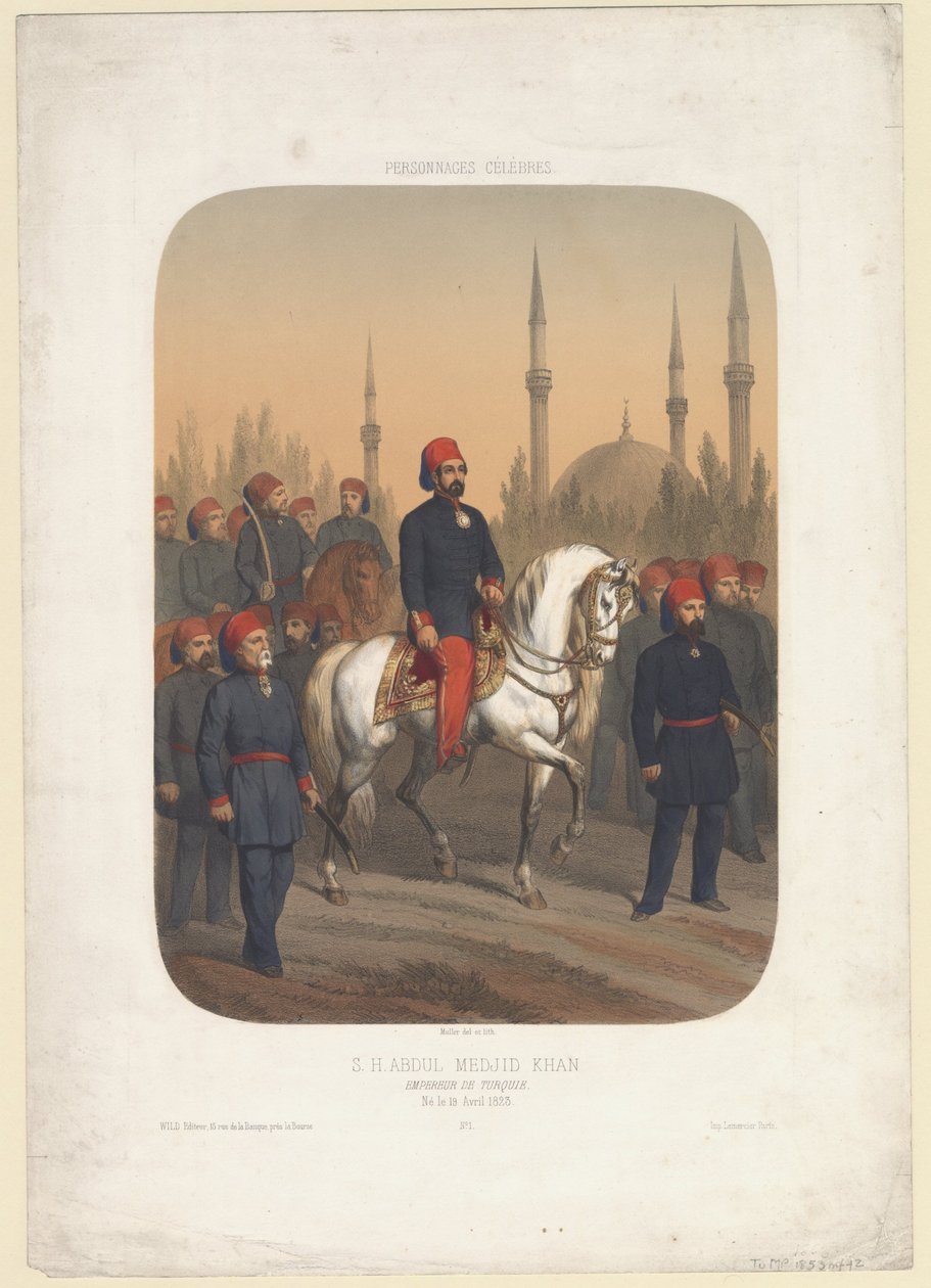 Sultan Abdülmecid I 1823-1861, 1845 od Unbekannt