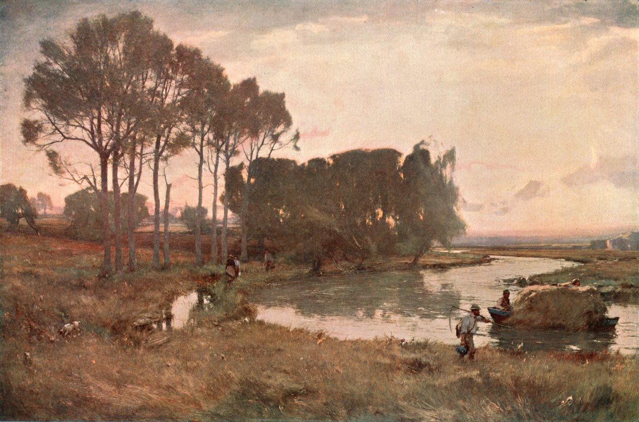 Letní večer, 1895, c1902. od Unbekannt