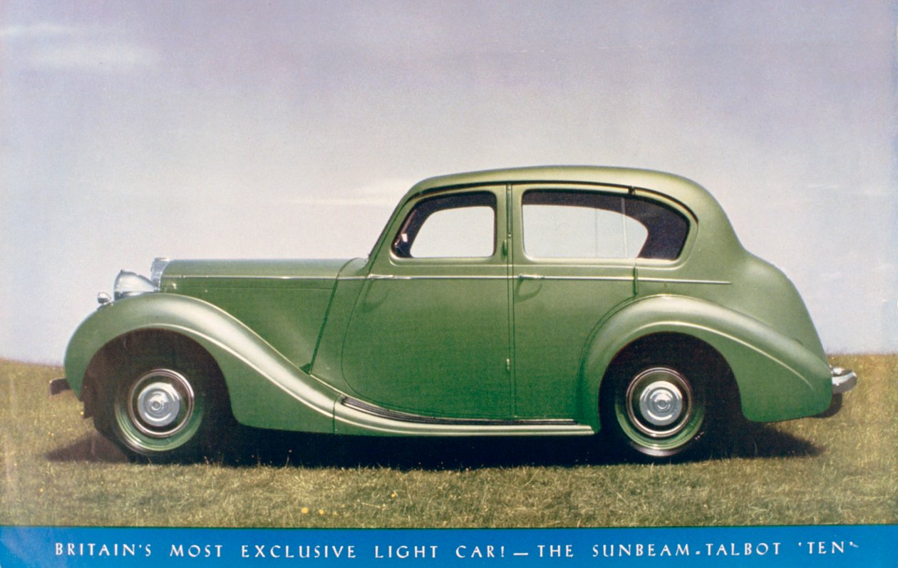Motorový vůz Sunbeam Talbot Ten, 1939 od Unbekannt