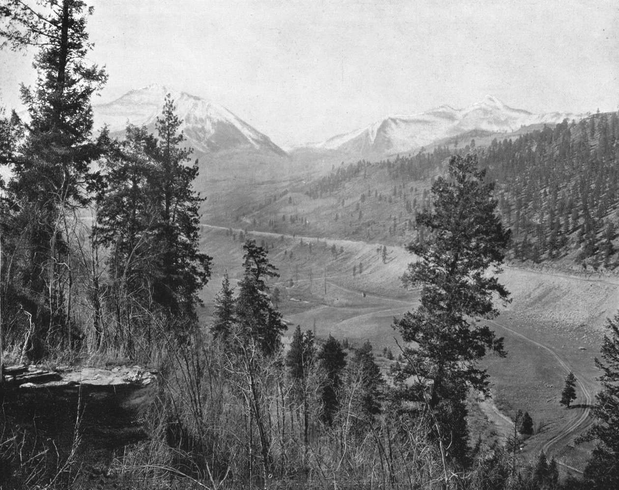 Sunshine Peak a Wilson Peak, Colorado, USA, c1900. od Unbekannt