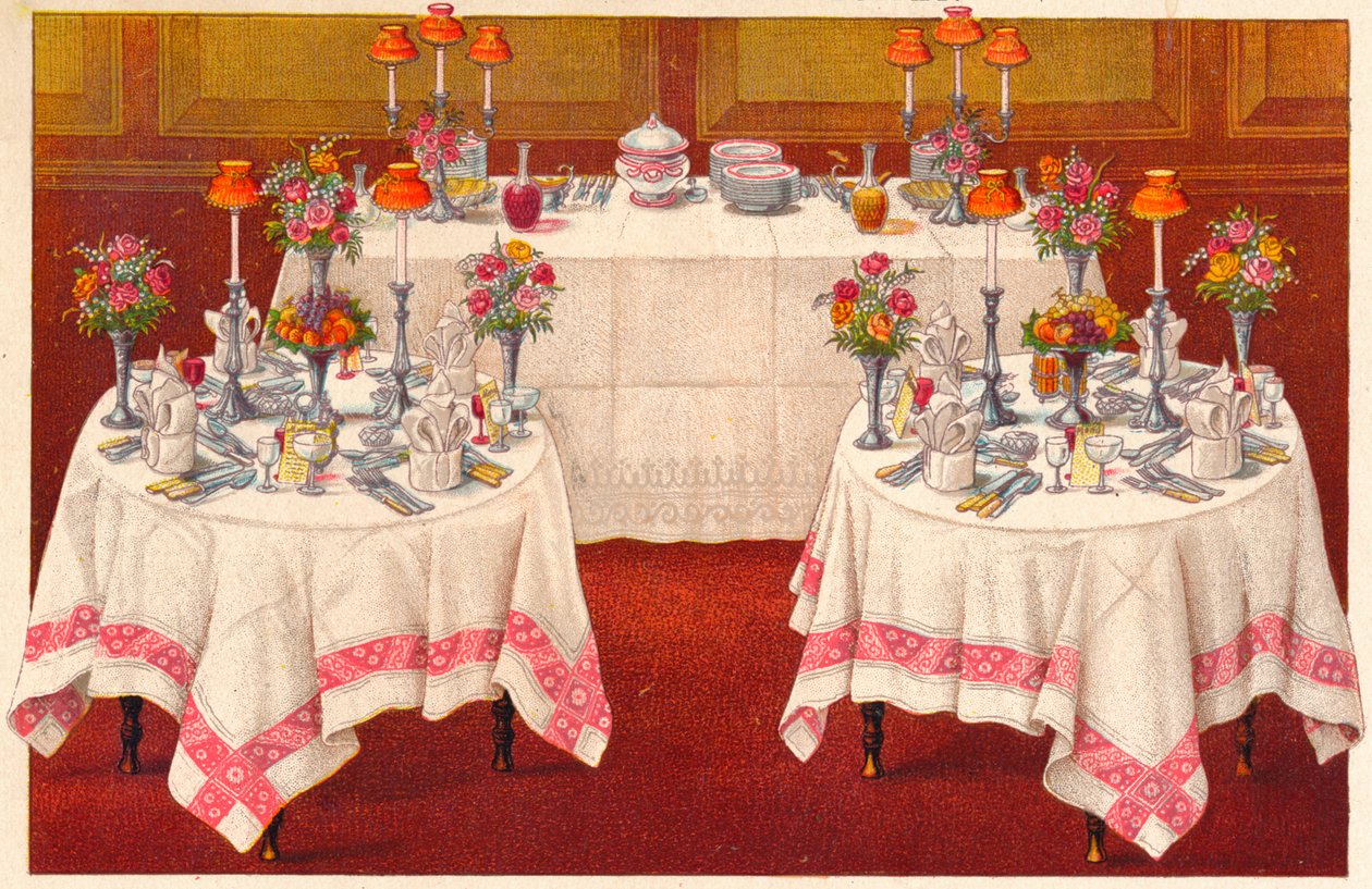 Večeře s bufetem, c1907. od Unbekannt