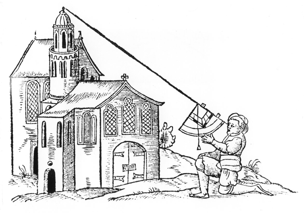 Zeměměřictví, 1551 od Unbekannt